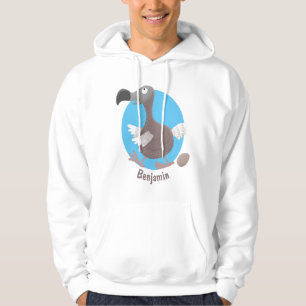 Veste À Capuche Drôle dessin animé d'oiseau de dodo