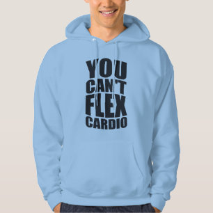 Veste À Capuche Drôle Gym Joke - Flex Cardio