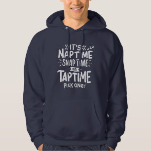Veste À Capuche Drôle Jiujitsu Gag Tap Snap Nap Heure