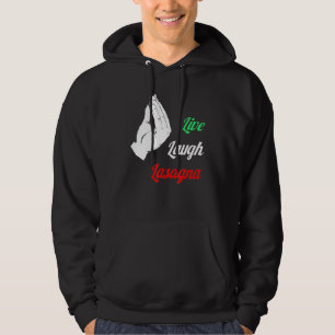 Veste À Capuche Drôle Live Lauder Lasagna Drôle Lasagna Amateurs