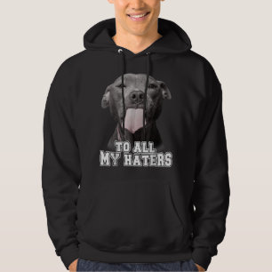 Veste À Capuche Drôle Pitbull à tous mes haïteurs Chemise Pitbull