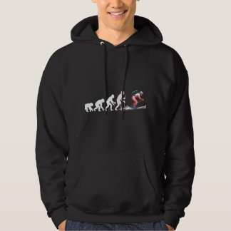 Veste À Capuche Drôle Ski Evolution Red Suit Illustration