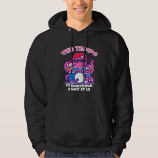 Veste À Capuche Drummer Saying The Tempo Is What I Say