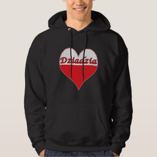 Veste À Capuche Dziadzia Coeur polonais