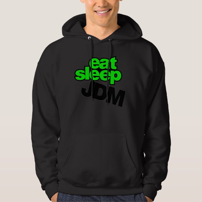 Veste À Capuche EatSleepJDM (Devant)