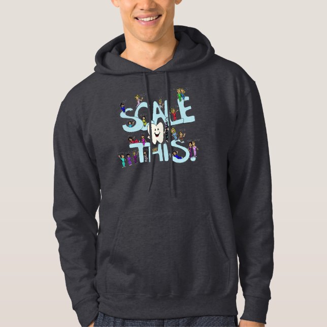 Veste À Capuche Échelle-Ce-Hoody - pour l'habillement foncé (Devant)
