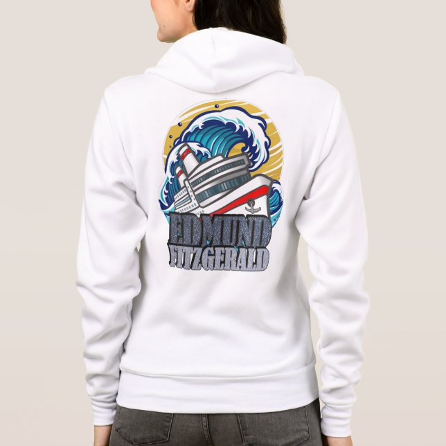 Veste À Capuche Edmund Fitzgerald | Tribute to the Legendary Ship (Dos)