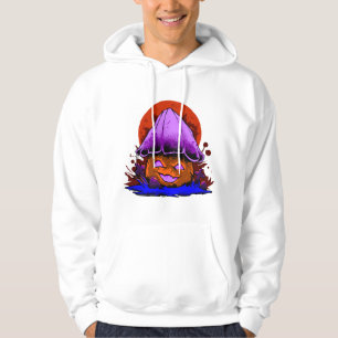 Veste À Capuche éffrayant zombie champignon rétro parti Halloween