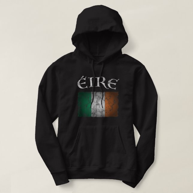 Veste À Capuche Eire Irlande Drapeau I Irlandais St Patricks Idée  (Design devant)