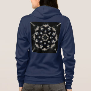 Veste À Capuche Elégant Mandala