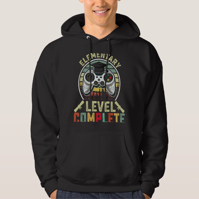 Veste À Capuche Elementary Level Complete Gamer Elementary Graduat (Devant)