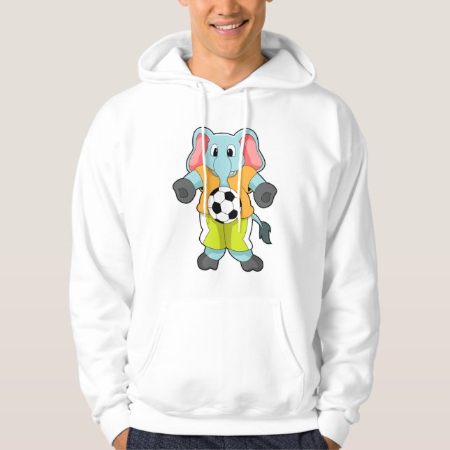 Veste À Capuche Eléphant au sport de football (Devant)