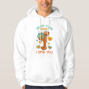 Veste À Capuche Elmo Holding son poisson rouge animal