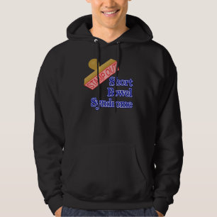 Veste À Capuche Emboutissez le syndrome court d'entrailles