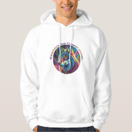 Veste À Capuche Embrassez le loup de Howl cosmique