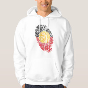 Veste À Capuche empreintes digitales de l'Australie aborigène