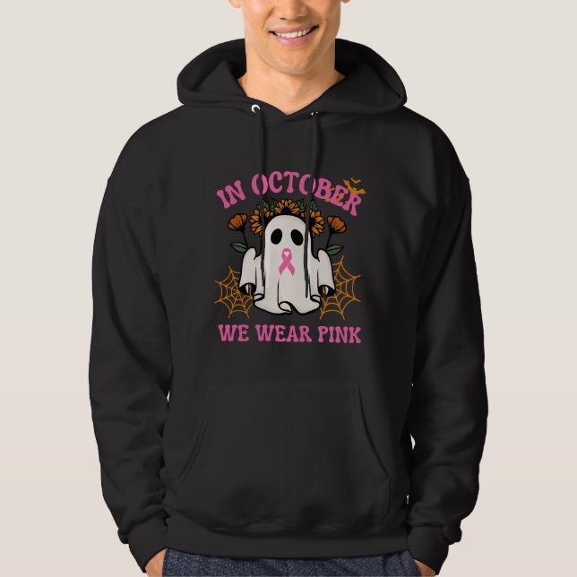 Veste À Capuche En octobre, nous portons du rose (Devant)