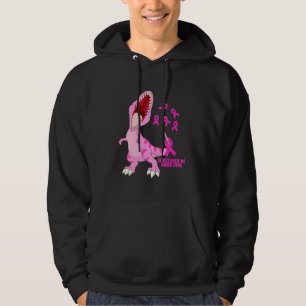 Veste À Capuche En Octobre Nous Portons Du Rose Dinosaure Trex Din