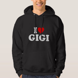Veste À Capuche Enfants J'Aime Gigi Pour Garçon Fille Enfants Enfa