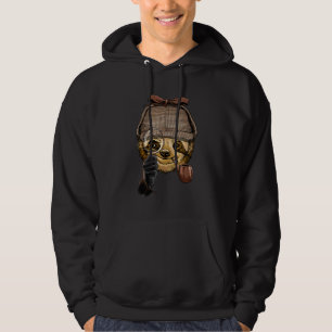 Veste À Capuche Enquêteur Paresseux Espion Investigateur Animal Pa