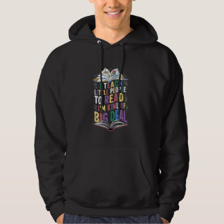 Veste À Capuche Enseignement Pour Lire Drôle Enseignants Scolaires