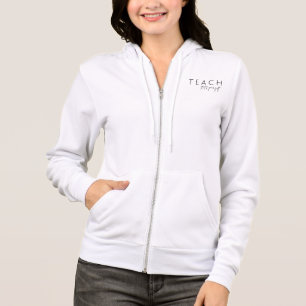 Veste À Capuche Enseigner c'est ton cadeau