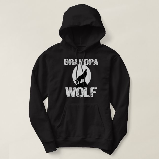 Veste À Capuche Enterrement de vie de garçon Wolfpack du marié Boi (Design devant)