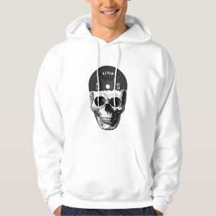 Veste À Capuche Entraînement au crâne en plaque de poids Fitness