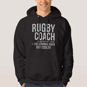 Veste À Capuche entraîneur de rugby comme entraîneur normal mais
