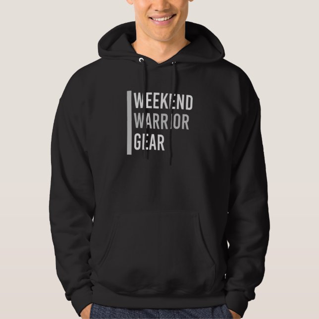 Veste À Capuche Entraîneur guerrier du week-end (Devant)
