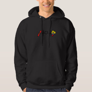 Veste À Capuche Equateur Maroc battement de coeur Equatorien Maroc