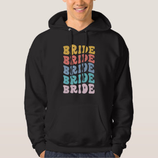 Veste À Capuche Équipage de mariée je fais Crew Rétro Enterrement