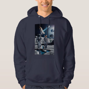 Veste À Capuche Équipage d'expédition lunaire pour hommes à capuch