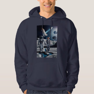 Veste À Capuche Équipage d'expédition lunaire pour hommes à capuch