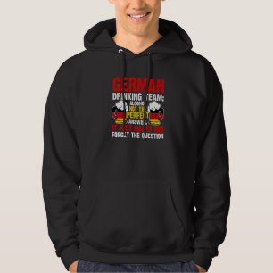 Veste À Capuche Équipe de boisson allemande alcool Allemagne équip