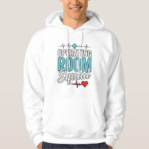 Veste À Capuche Équipe de salle d'opération Chemise de conception