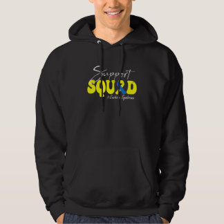 Veste À Capuche Équipe de soutien Sensibilisation au syndrome de C