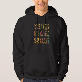 Veste À Capuche Équipe de troisième année Imprimé léopard Enseigna