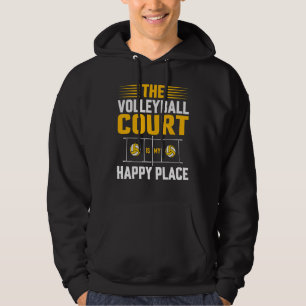 Veste À Capuche Équipe de Volleyball Rétro Athlétique Sport Net Pi