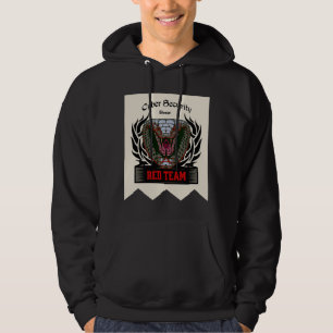 Veste À Capuche Équipe rouge de la cybersécurité Grève de Cobra