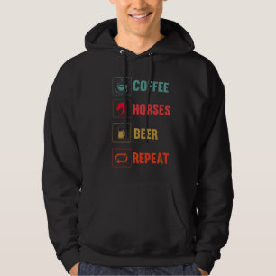 Veste À Capuche Équitation Maman de cheval amusante qui aime les c