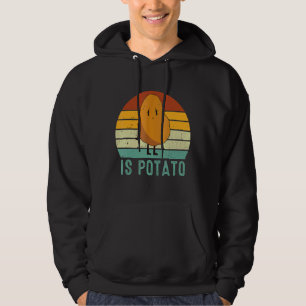 Veste À Capuche Est La Pomme De Terre À La Télévision Comme On Le