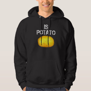 Veste À Capuche Est La Pomme De Terre À La Télévision Comme On Le 
