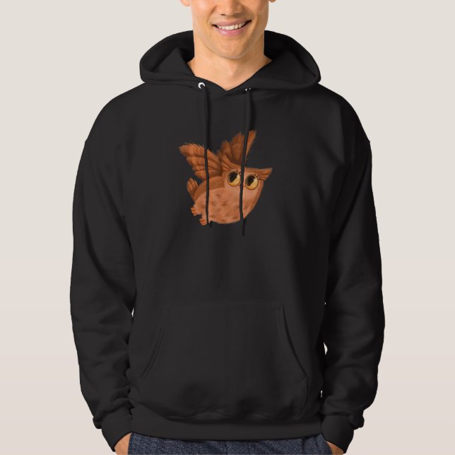 Veste À Capuche Et Maman Chouette Mignonne (Devant)