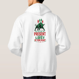Veste À Capuche État d'esprit de trading de taureau présent ou per