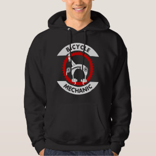 Veste À Capuche étaux de frein de mécanicien de vélo