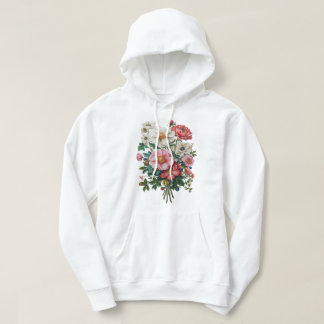 Veste À Capuche Eternal Bloom – Premium Floral Crop Hoodie | Radia