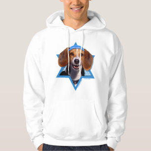 Veste À Capuche Étoile de David de Hanoukka - beagle