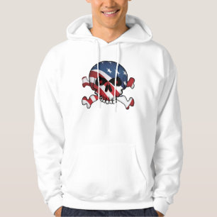 Veste À Capuche Étoiles et traits crâne