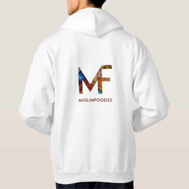 Veste À Capuche Être halal manger halal (Dos)